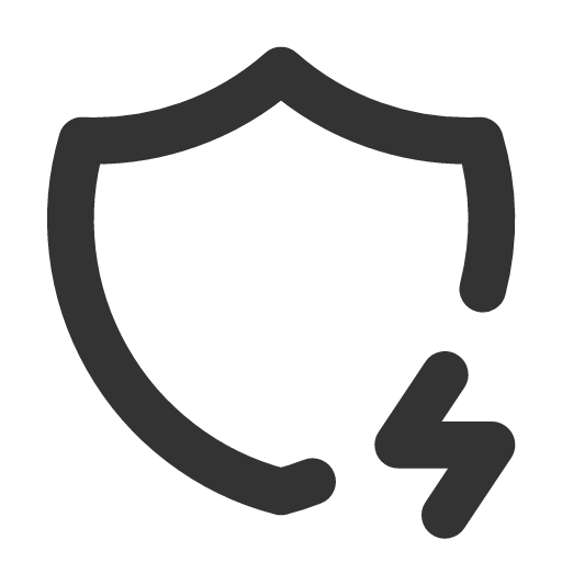 иконка shield bolt, shield, щит, bolt, напряжение,