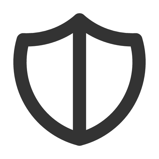 иконка shield half, shield, щит, half, батарея,