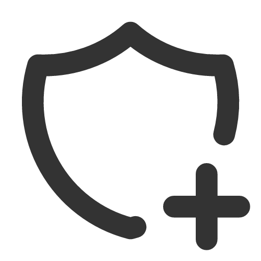 иконка shield plus, shield, щит, plus, плюс,