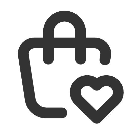 иконка shopping bag heart, shopping, шоппинг, bag, сумка, heart, сердце,