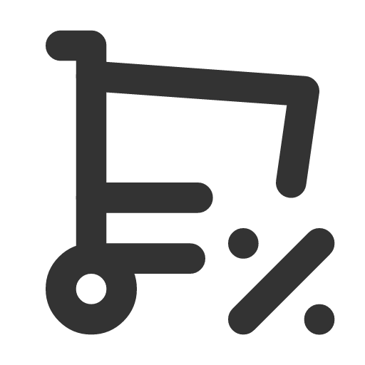 иконка shopping cart discount, shopping, шоппинг, cart, корзина, discount, выключатель,