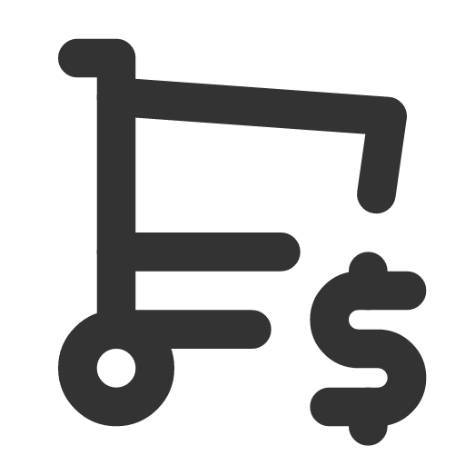 иконка shopping cart dollar, shopping, шоппинг, cart, корзина, dollar, доллар,