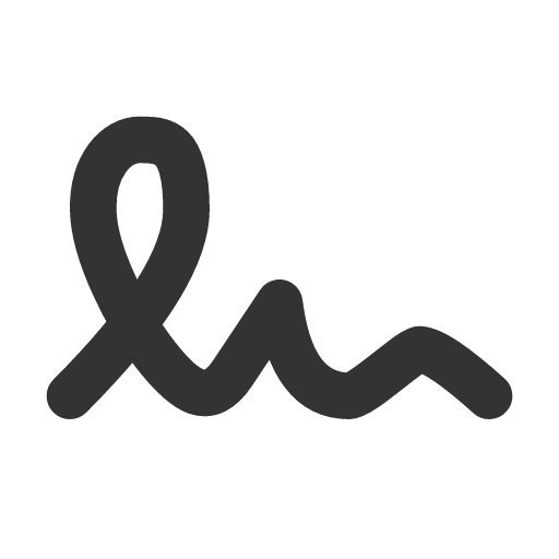 иконка signature,