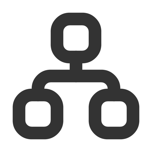иконка sitemap, карта сайта,