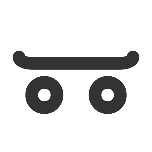 иконка skateboard, скейт,