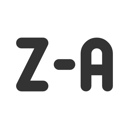 иконка sort z a, sort,