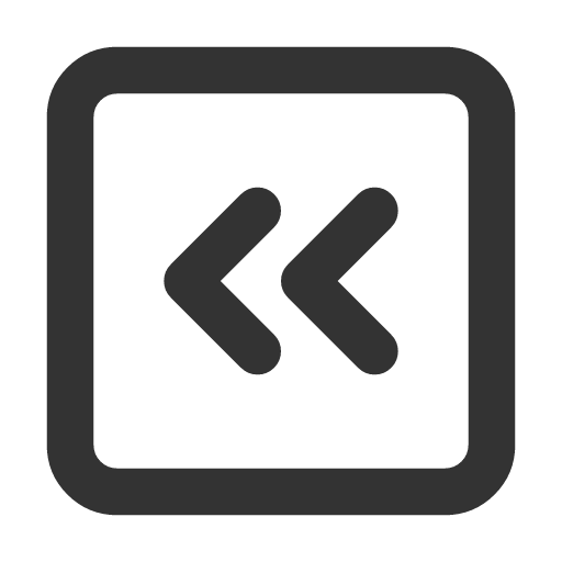 иконка square chevrons left, square, chevrons, left, стрелка,