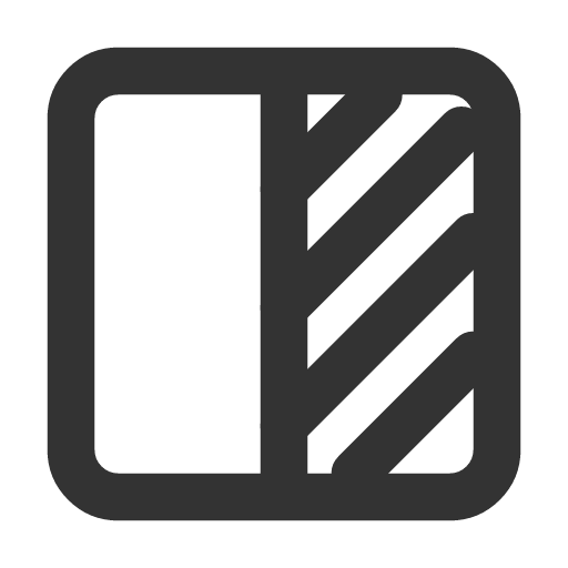иконка square half, square, half, батарея,