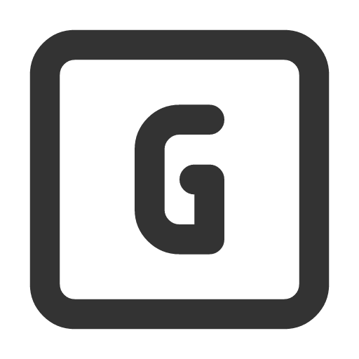 иконка square letter g, square, letter, почта,