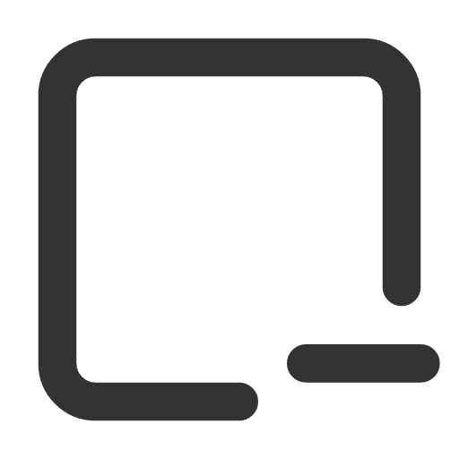 иконка square minus 2, square, minus, минус,