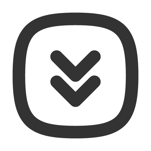 иконка square rounded chevrons down, square, rounded, chevrons, down, стрелка,