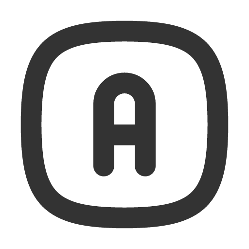 иконка square rounded letter a, square, rounded, letter, почта,