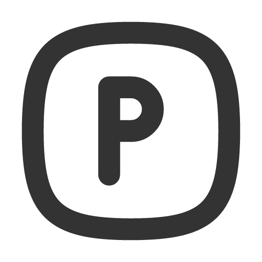 иконка square rounded letter p, square, rounded, letter, почта,