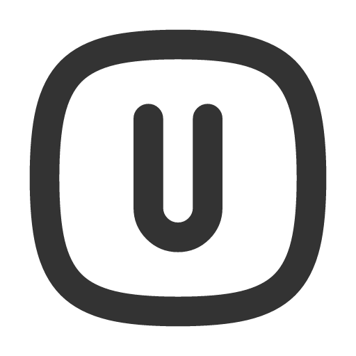 иконка square rounded letter u, square, rounded, letter, почта,