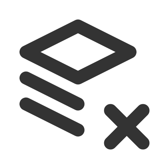 иконка stack x, stack,