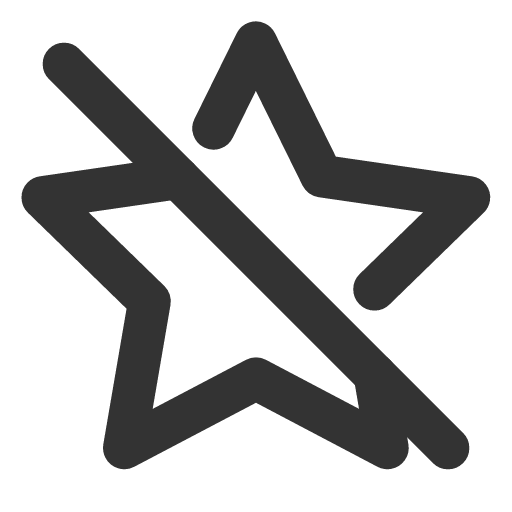 иконка star off, star, звезда, off,