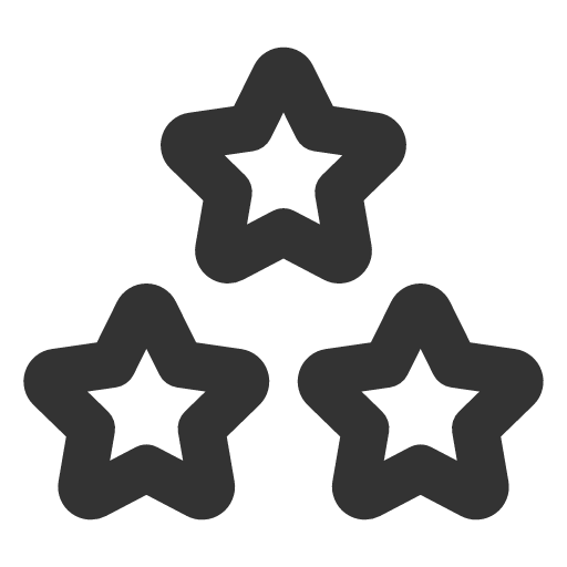 иконка stars, звезды,