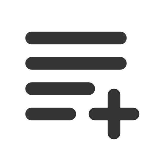 иконка text plus, text, текст, plus, плюс,