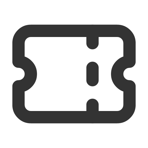 иконка ticket, билет,