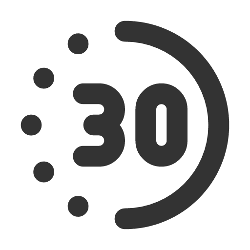иконка time duration 30, time, время, duration, 30,