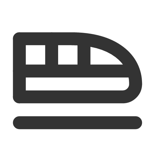 иконка train, поезд,