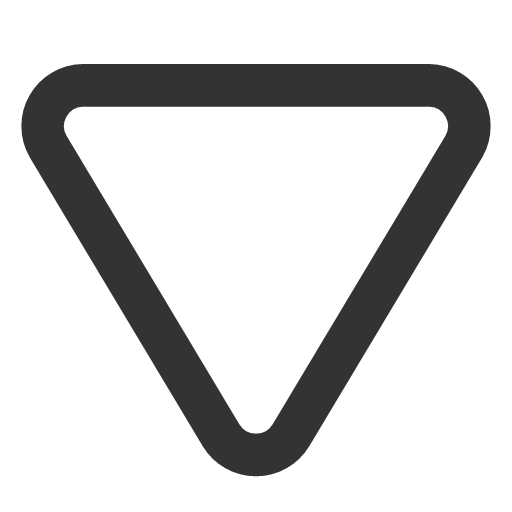 иконка triangle inverted, triangle, треугольник, inverted,