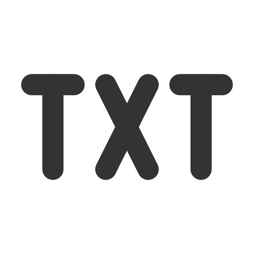 иконка txt, файл,