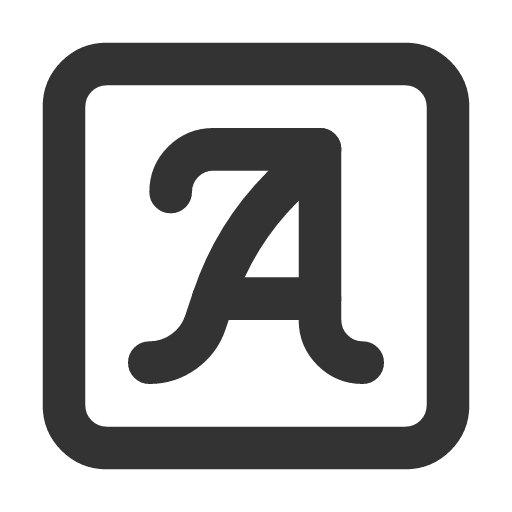 иконка typeface,