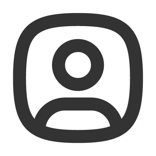 иконка user square rounded, user, пользователь, square, rounded,