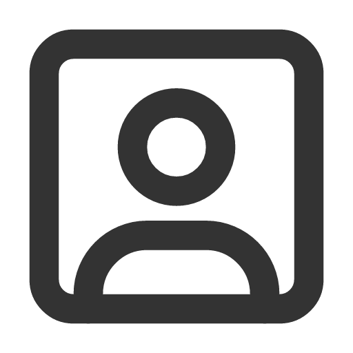 иконка user square, user, пользователь, square,
