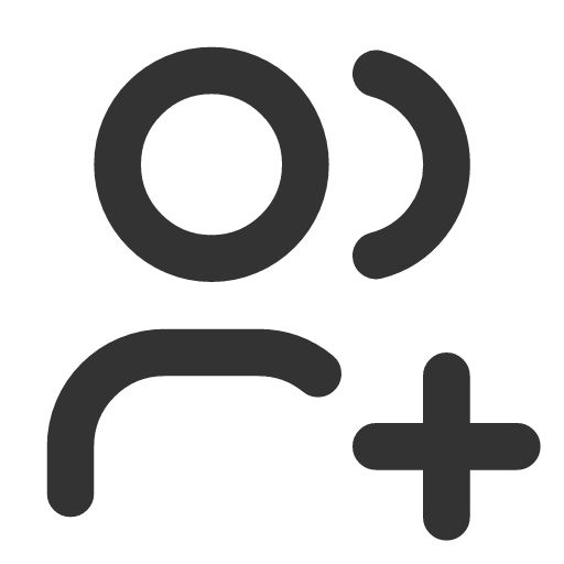 иконка users plus, users, пользователи, plus, плюс,