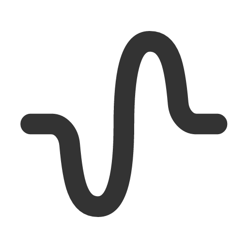 иконка wave sine, wave, sine,