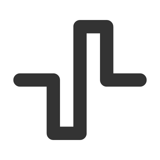 иконка wave square, wave, square,
