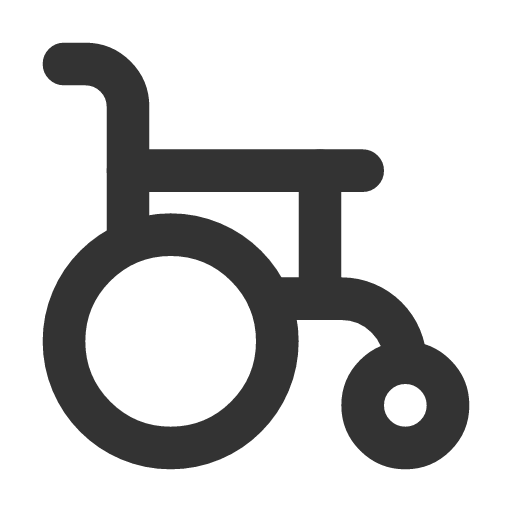 иконка wheelchair, инвалидное кресло,