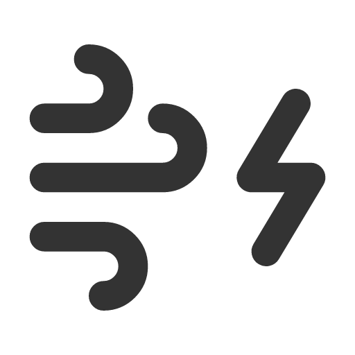 иконка wind electricity, wind, ветер, electricity,