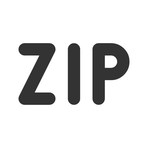 иконка zip, архив,