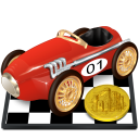 иконка First Place, первое место, автомобиль, машина