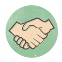 иконки handshake, рукопожатие, сделка