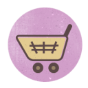 иконка cart, корзина, тележка