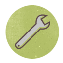 иконка wrench, гаечный ключ, настройки
