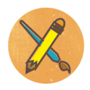 иконки pen, brush, ручка, кисть