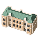 иконка school, школа, здание