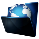 иконка folder network, сетевая папка, интернет, internet