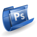 иконка photoshop, фотошоп, папка