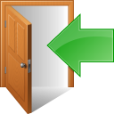 иконка log out, выход