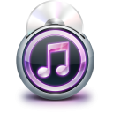 иконка itunes, музыка, диск