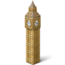 иконки big ben, биг бен, достопримечательность, достопримечательности