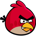иконка angry birds, птица, птички, птичка