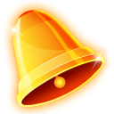 иконка bell, звонок, колокол, колокольчик