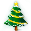 иконки Christmas tree, елка, новогодняя елка, дерево